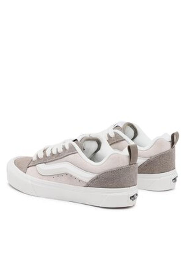Vans Tenisówki Knu Skool VN0009QCCNP1 Khaki. Kolor: brązowy. Materiał: skóra