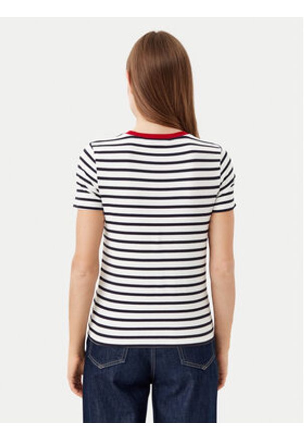 only - ONLY T-Shirt Heart 15318959 Granatowy Regular Fit. Kolor: niebieski. Materiał: wiskoza