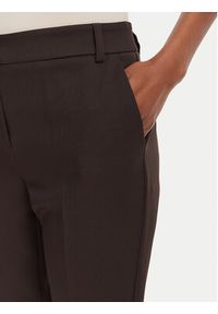 Marella Spodnie materiałowe Amico2 2625136291 Brązowy ciemny Straight Fit. Kolor: brązowy. Materiał: syntetyk #4