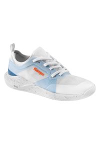 KEMPA - Buty halowe Kempa Kourtfly. Kolor: pomarańczowy, niebieski, wielokolorowy, biały. Sport: piłka ręczna
