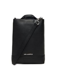 Karl Lagerfeld - KARL LAGERFELD Torebka A3W30188 Czarny. Kolor: czarny. Materiał: skórzane #5