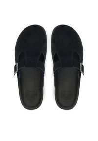 Palladium Klapki Dunelite Pyla Sde 74454-008-M Czarny. Kolor: czarny. Materiał: skóra, zamsz
