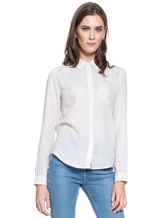 Lee - DAMSKA KOSZULA LEE REGULAR SHIRT REGULAR FIT SUMMER GREEN L46AHVNK 112110732