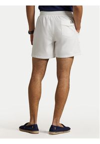 Polo Ralph Lauren Szorty kąpielowe 710957782014 Biały Classic Fit. Kolor: biały. Materiał: syntetyk #5