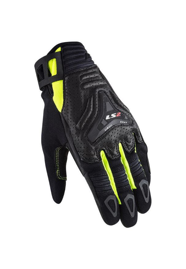 L2S - Rękawice Ls2 All Terrain dla Mężczyzn w Rozmiarze S Czarny/Żółty. Kolor: żółty, czarny, wielokolorowy, zielony. Sport: kolarstwo