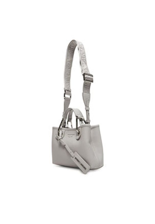 Emporio Armani Torebka EW000382 AF12036 M8118 Szary. Kolor: szary. Materiał: skórzane