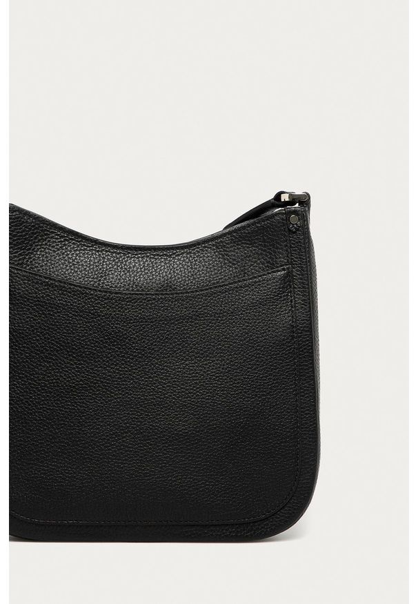 Kate Spade - Torebka skórzana. Kolor: czarny. Materiał: skórzane. Rodzaj torebki: na ramię