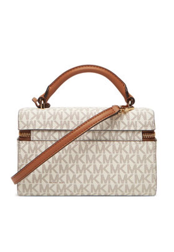 MICHAEL Michael Kors Torebka 32F5GQ1C0B Écru. Kolor: kremowy. Materiał: skórzane