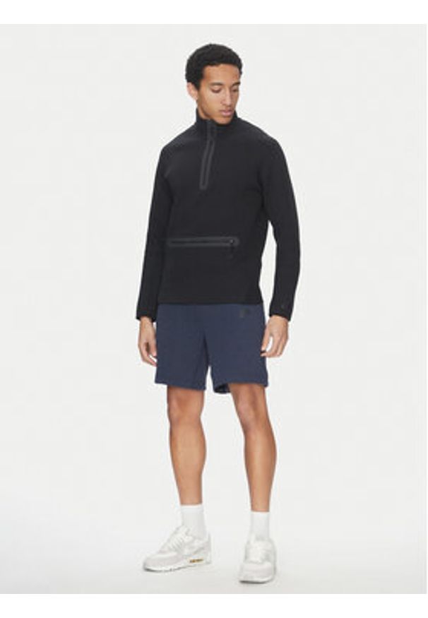 Nike Szorty sportowe FB8171 473 Granatowy Regular Fit. Kolor: niebieski. Materiał: bawełna. Styl: sportowy