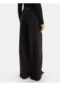 TwinSet - TWINSET Spodnie palazzo 252TT2401 Czarny Wide Leg. Kolor: czarny. Materiał: syntetyk #5