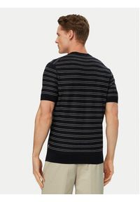 BOSS T-Shirt H-Nalon 50560482 Granatowy Regular Fit. Kolor: niebieski. Materiał: lyocell #5