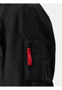 Hugo - HUGO Kurtka bomber Badamo 2621 50556484 Czarny Regular Fit. Kolor: czarny. Materiał: syntetyk #3