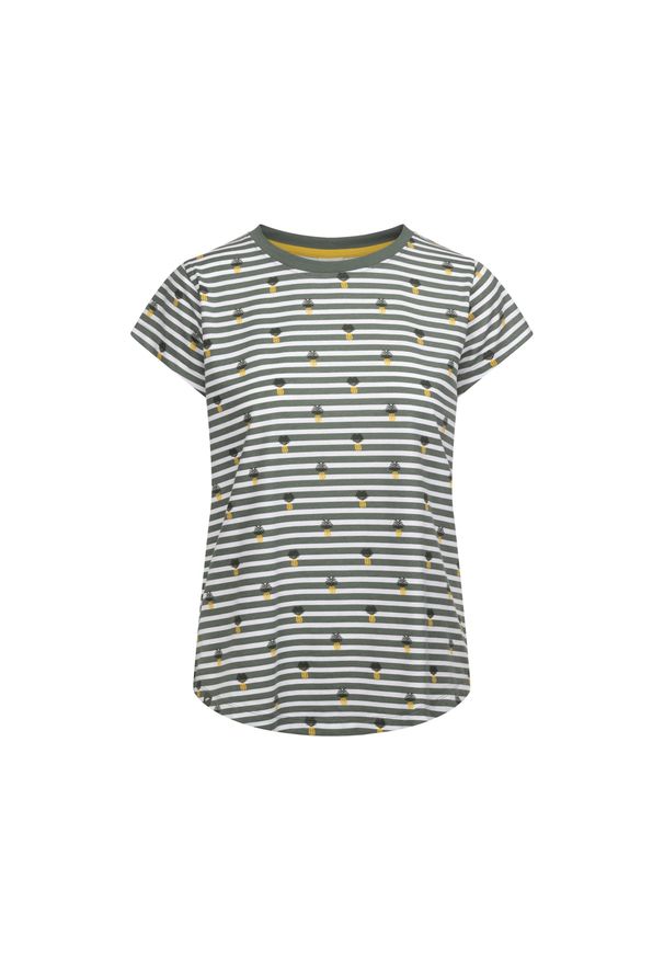 TRESPASS - Koszulka Damska Calypso. Kolor: zielony