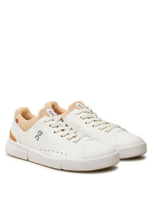 On Buty do biegania The Roger Advantage 3WD10651533 Biały. Kolor: biały. Materiał: skóra