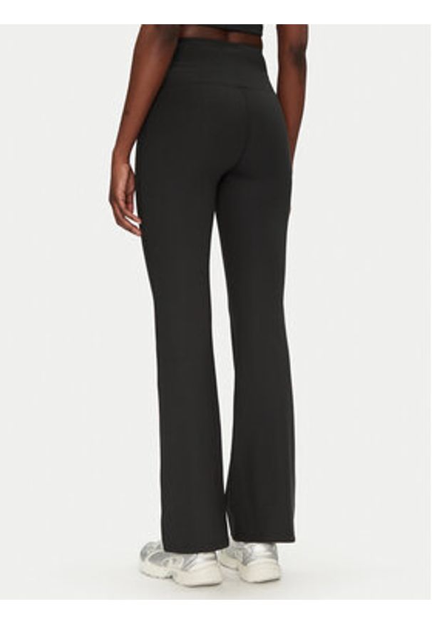GIRLFRIEND COLLECTIVE - Girlfriend Collective Legginsy Rib Flare 4038RIB Czarny Slim Fit. Kolor: czarny. Materiał: syntetyk