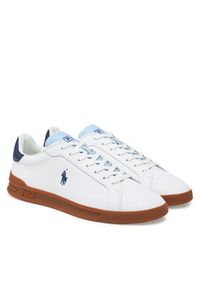 Polo Ralph Lauren Sneakersy Heritage Court II 809965072001 Biały. Kolor: biały. Materiał: skóra #3