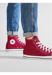 Converse Trampki All Star Hi Maroon M9613 Bordowy. Kolor: czerwony. Materiał: materiał. Model: Converse All Star #10