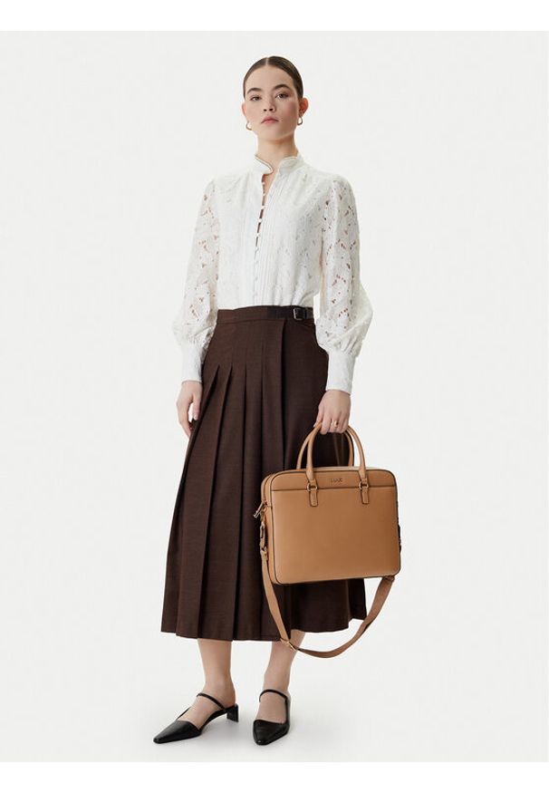 Liu Jo Torba na laptopa AA6212 E1012 Brązowy. Kolor: brązowy. Materiał: skóra