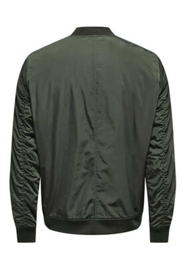 Only & Sons Kurtka bomber Joshua 22023287 Khaki Regular Fit. Kolor: brązowy. Materiał: syntetyk