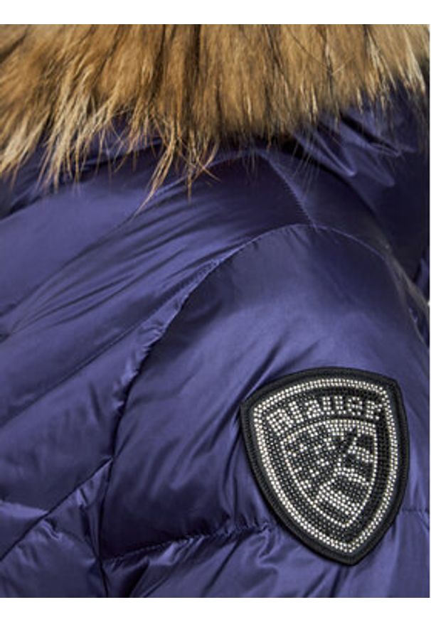 Blauer Kurtka puchowa 23WBLDC03141 Fioletowy Regular Fit. Kolor: fioletowy. Materiał: syntetyk