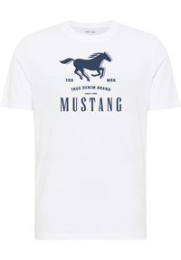 Męski T-Shirt Mustang Style Alex General White 1017993 2045 #1