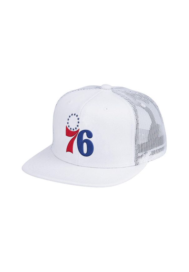 Czapka Trucker Mitchell & Ness Cool Down Philadelphia 76ers. Kolor: biały