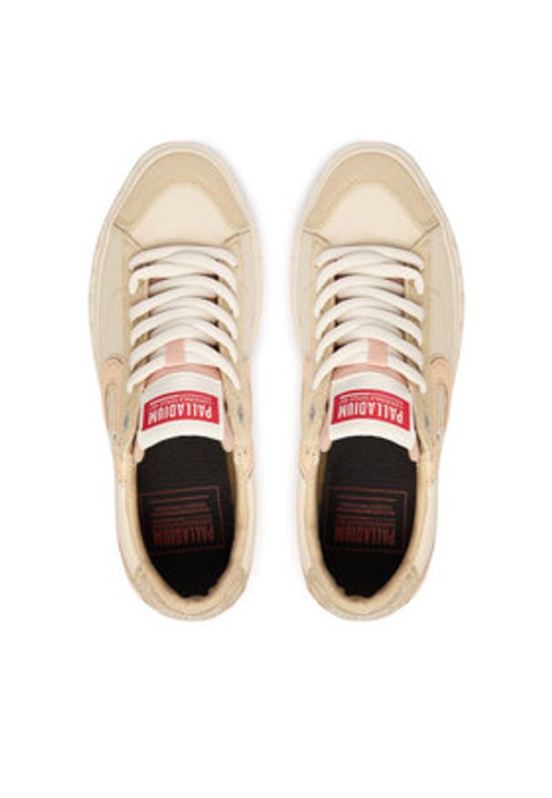 Palladium Sneakersy Acelomixlth 94662-244-M Beżowy. Kolor: beżowy. Materiał: skóra