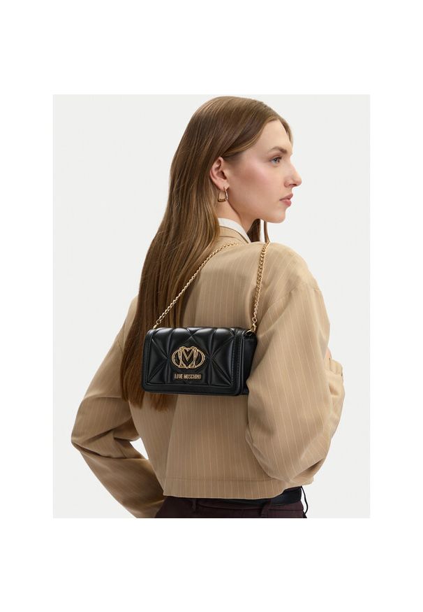 Love Moschino - Torebka LOVE MOSCHINO. Kolor: czarny