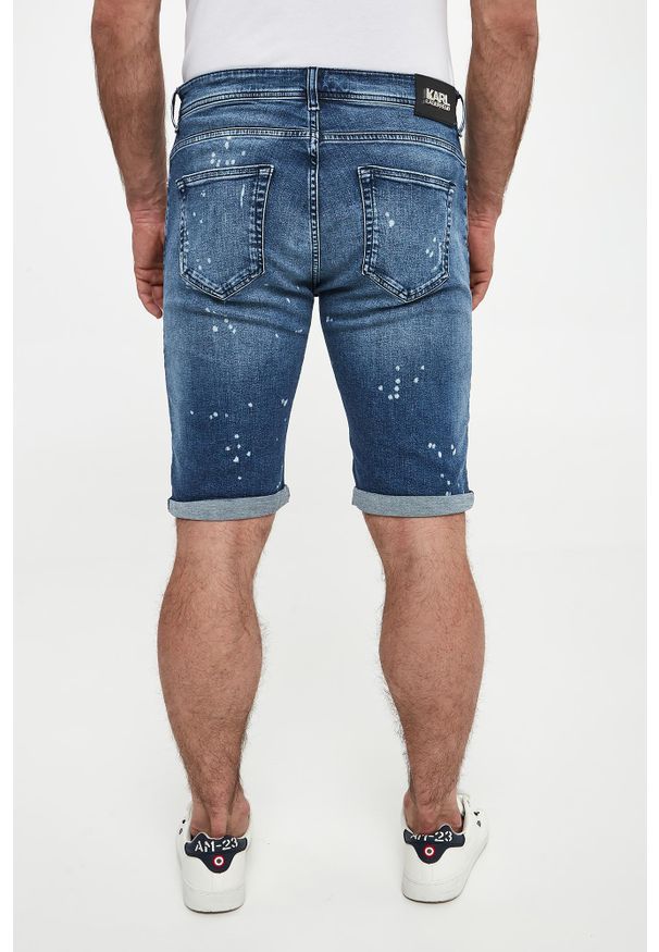 Karl Lagerfeld - Szorty jeansowe męskie KARL LAGERFELD. Materiał: jeans