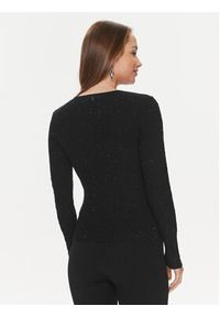 Guess Sweter Laurel W4RR34 Z34O0 Czarny Regular Fit. Kolor: czarny. Materiał: wiskoza #5