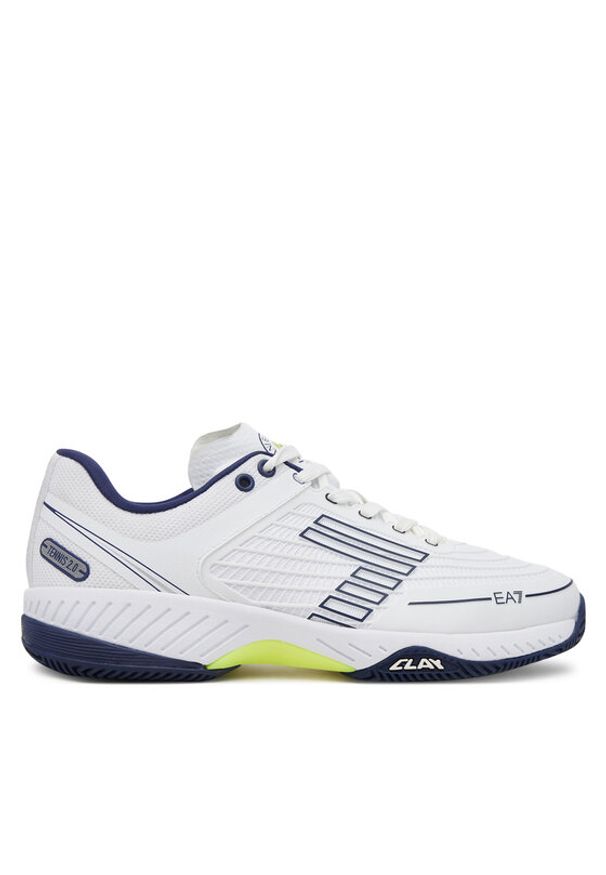 EA7 Emporio Armani Sneakersy X8X242 XK438 U451 Biały. Kolor: biały. Materiał: skóra