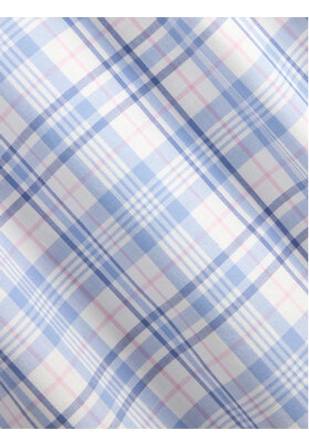 Polo Ralph Lauren Koszula 710968937001 Błękitny Custom Fit. Typ kołnierza: polo. Kolor: niebieski. Materiał: bawełna