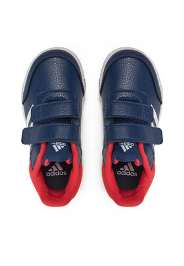 Adidas - adidas Sneakersy Tensaur JH9539 Granatowy. Kolor: niebieski. Materiał: materiał