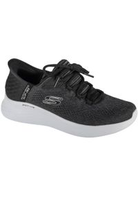 skechers - Buty sportowe Sneakersy damskie, Slip-Ins: Skech-Lite Pro - Natural Beauty. Kolor: czarny. Materiał: syntetyk, materiał. Sport: turystyka piesza