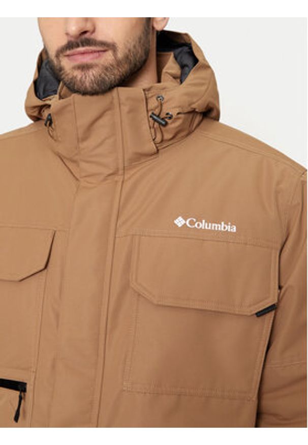 columbia - Columbia Parka Landroamer™ II 2088041 Brązowy Regular Fit. Kolor: brązowy. Materiał: syntetyk