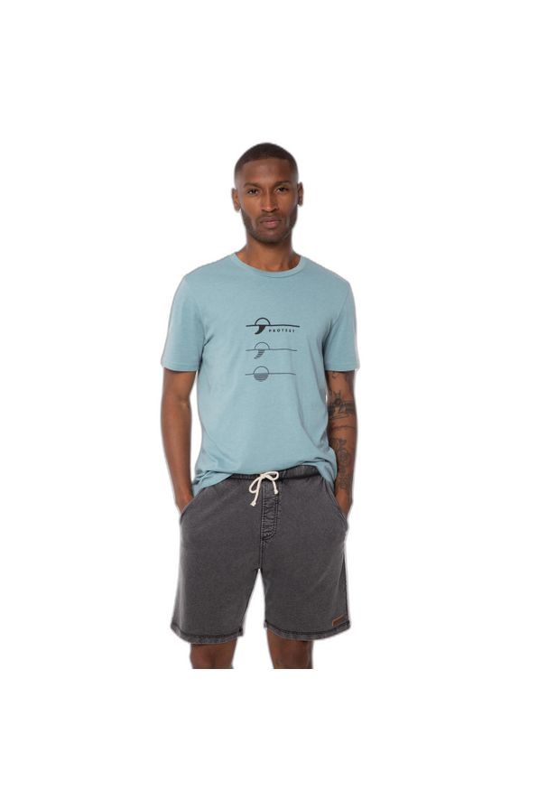 Spodenki do biegania Protest Carver. Kolor: czarny. Materiał: dresówka. Sport: bieganie, turystyka piesza