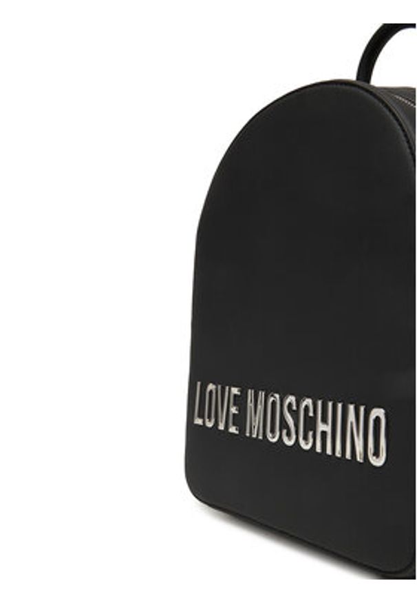 Love Moschino - LOVE MOSCHINO Plecak JC4193PP1NKD000B Czarny. Kolor: czarny. Materiał: skóra