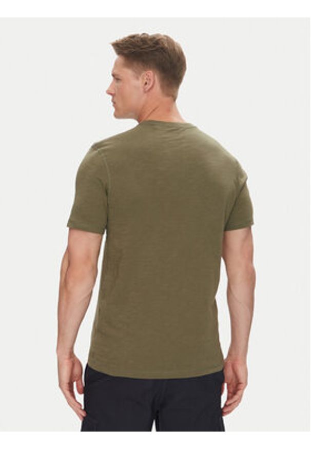 BOSS T-Shirt Tegood 50508243 Khaki Regular Fit. Kolor: brązowy. Materiał: bawełna