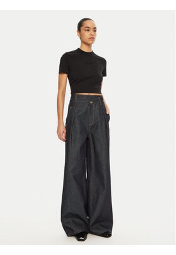 JACQUEMUS T-Shirt 24E241JS133 Czarny Regular Fit. Kolor: czarny. Materiał: bawełna