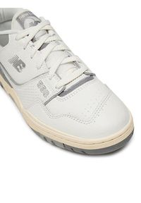 New Balance Sneakersy BB550PTC Biały. Kolor: biały. Materiał: skóra #4