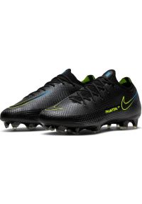 Buty piłkarskie Nike Phantom Gt Elite Fg M CK8439-090 wielokolorowe czarne. Nosek buta: otwarty. Zapięcie: sznurówki. Kolor: wielokolorowy. Materiał: syntetyk. Szerokość cholewki: normalna. Sport: piłka nożna