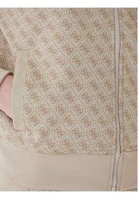 Guess Bluza V6RQ08 K2042 Beżowy Regular Fit. Kolor: beżowy. Materiał: syntetyk #2