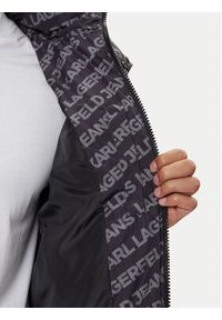 Karl Lagerfeld Jeans Kurtka zimowa A4M15062 Czarny Regular Fit. Kolor: czarny. Materiał: syntetyk. Sezon: zima #7