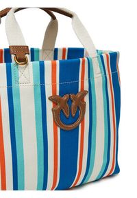 Pinko - PINKO Torebka Shopping Bag Medium PE 25 PLTT 104753 A2G5 Niebieski. Kolor: niebieski #3