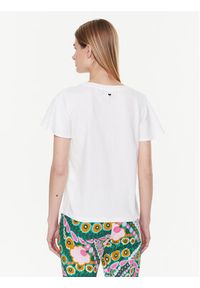 Weekend Max Mara T-Shirt Multie 23594107 Biały Relaxed Fit. Kolor: biały. Materiał: bawełna #5