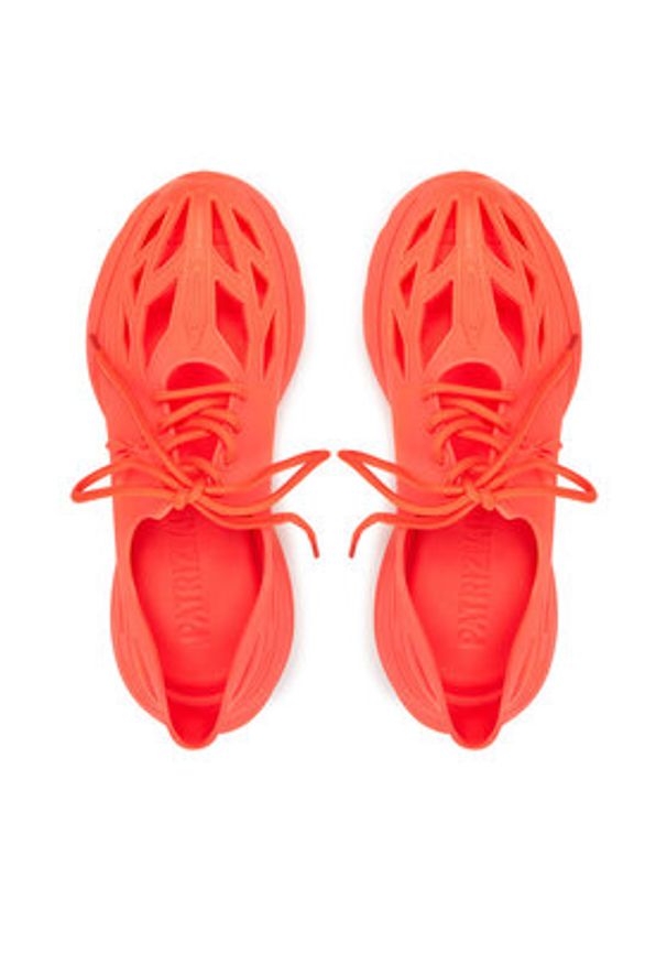 Patrizia Pepe Sneakersy 8Z0030/V033 R847 Koralowy. Kolor: pomarańczowy