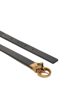 Pinko - PINKO Pasek Damski Love Berry H2 Reversible 20251 PLT1 104592 A2BY Czarny. Kolor: czarny. Materiał: skóra #5