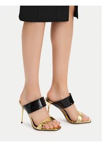 Eva Minge Klapki EO- MIRIAM-LT1916-1 Czarny. Kolor: czarny. Materiał: syntetyk, skóra #5