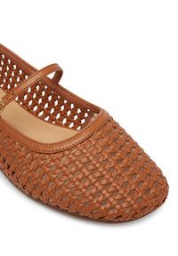 Clarks Baleriny Livia Sky 26185980 Brązowy. Kolor: brązowy. Materiał: skóra #2