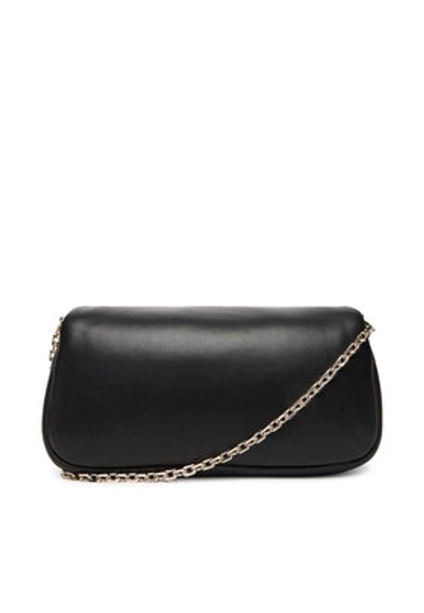 Patrizia Pepe Torebka 8B0220/ L113-K470 Czarny. Kolor: czarny. Materiał: skórzane